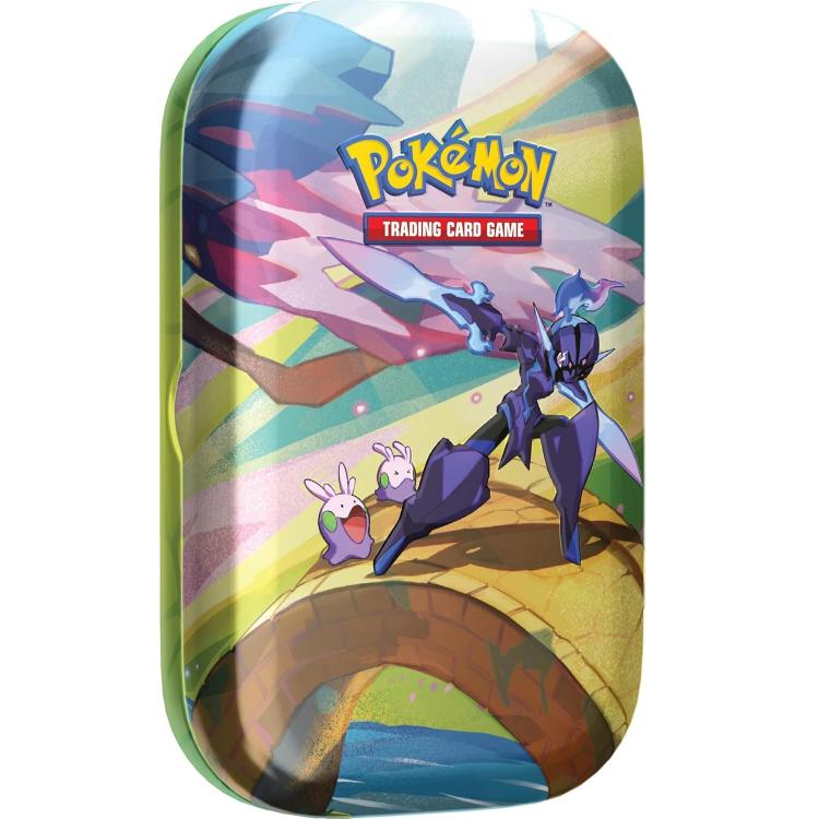 Pokemon 5Pz Mini Tin: Paldea Sfavillante Collezione Gcc (Collezione Completa) It