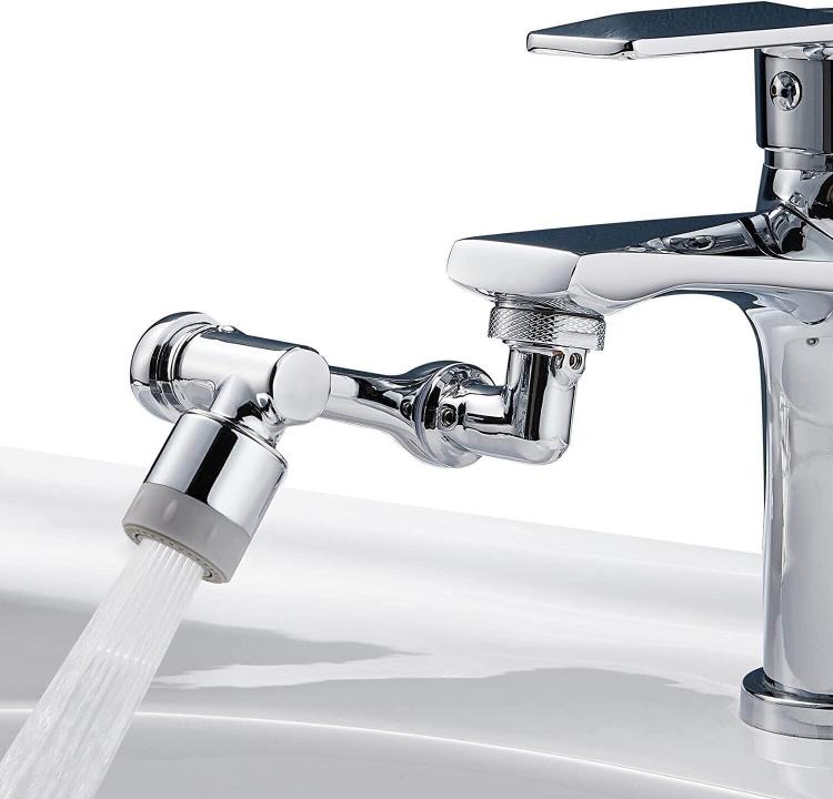 Prolunga Rubinetto Snodo Girevole Aeratore Cucina Bagno Filtro Adattatore Ugello