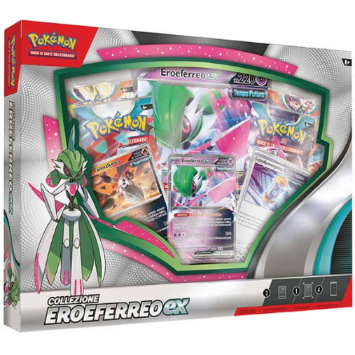 Pokemon (Collezione Eroeferreo Ex) Gcc Gioco Carte Collezianabili Espansione Ita