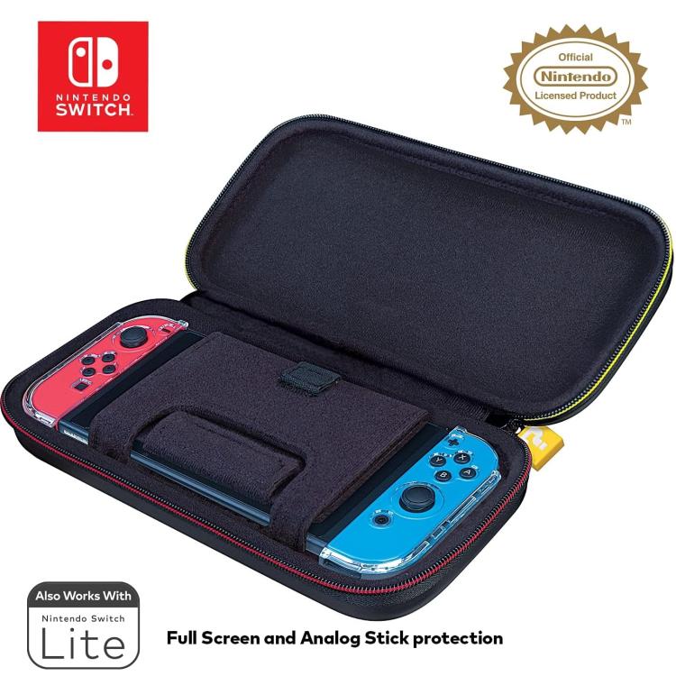 Nintendo Switch Deluxe Travel Case Custodia Super Mario & Friend Comp. Oled/Lite
