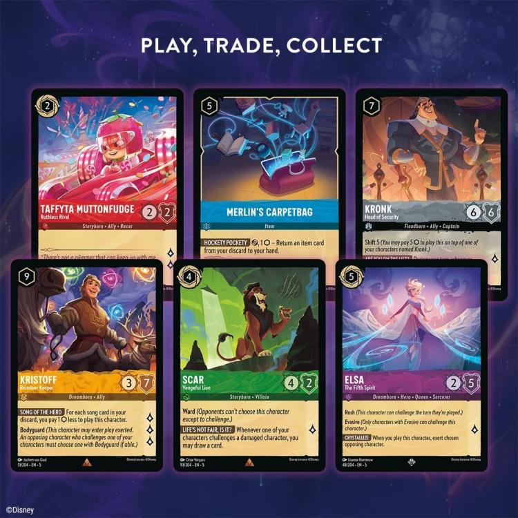 Disney Lorcana (Shimmering Skies) Booster Pack Display Da 24 Buste Card Game Eng