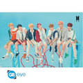 ABYSTYLE MAXI POSTER BTS : "GROUP BLUE" POP BAND FAN MUSIC (GB EYE) 91,5x61cm