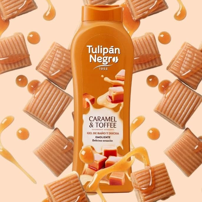 Tulipan Negro - Confezione Da 6 Bagnoschiuma Shower Gel Bagno Crema Doccia 650Ml