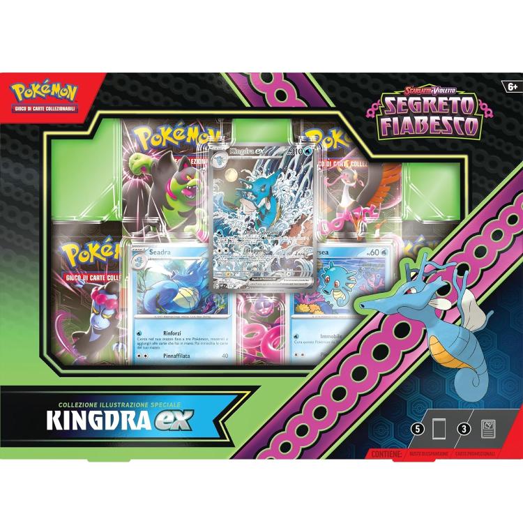 Pokemon Espansione Scarlatto E Violetto Gcc  "Segreto Fiabesco" (Kingdra Ex) Ita