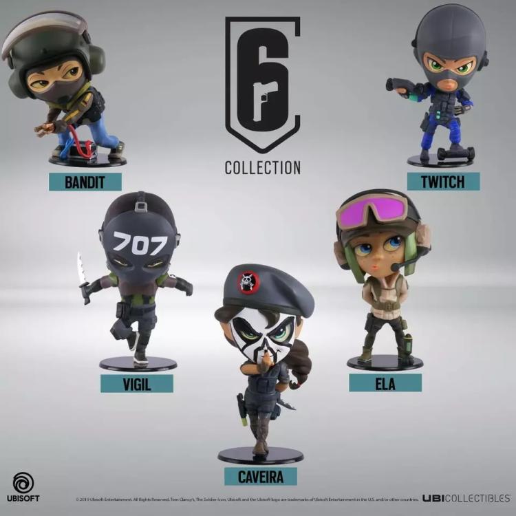 Ubisoft - Rainbow Six Collection Serie 3 (Caveira) Action Figure Vinyl Statuetta