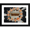 ABYSTYLE - HAIKYU!! (KARASUNO FIGHT) POSTER INCORNICIATO STAMPA ANIME + CORNICE