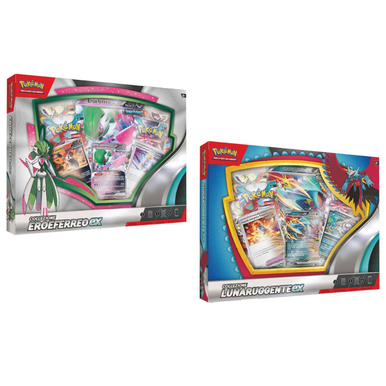 Pokemon Collezione Lunaruggente Ex Gcc Gioco Carte Collezianabili Espansione Ita