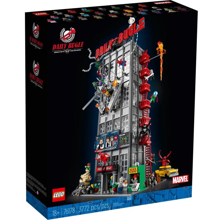 Lego Marvel Spider-Man Super Heroes: Daily Bugle 76178 Mini Action Figure 3772Pz