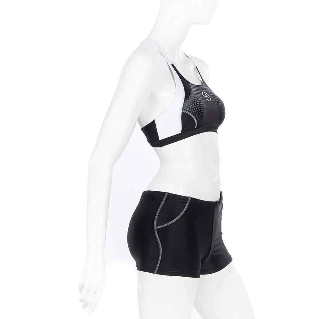 Aquarapid costume 2 pezzi da donna per mare o piscina ALFA/C black
