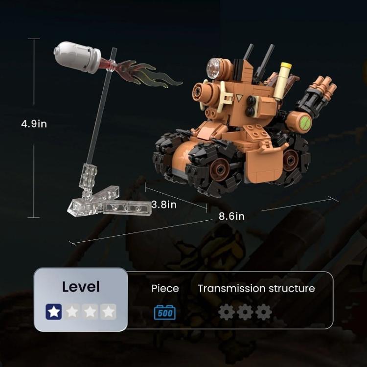 Pantasy - Metal Slug 3 Type-R Sv-001 Snk 86232 Videogame Set Costruzioni 410Pz