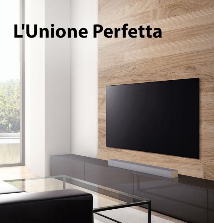 Lg Soundbar Sp2 2.1 Subwoofer Integrato 100W Hdmi Bluetooth Dolby Digital Legno