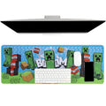 Paladone Desk Mat (Minecraft) Tappetino Mouse Pad Xxl Gaming Pc Tappeto 30X80Cm