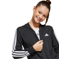 Adidas Felpa Con Cerniera e Cappuccio da Ragazza Essentials JJ0956 nero