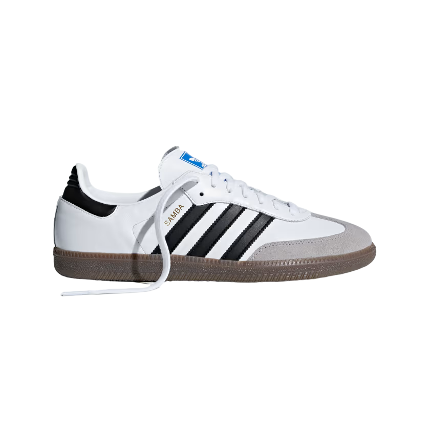 Adidas Samba OG B75806 Sneakers Bianco Nero - Scarpe Streetwear Uomo