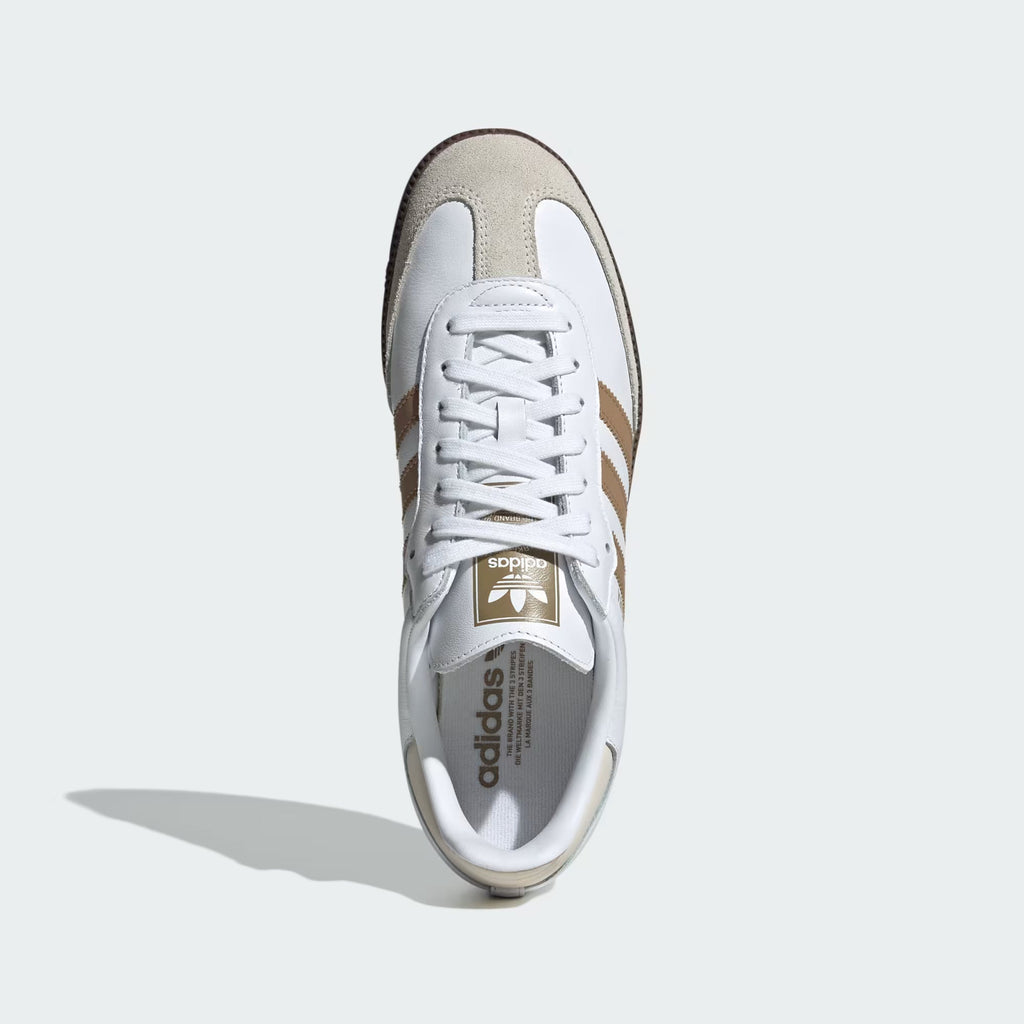 Adidas Originals scarpa sneakers da uomo Samba OG JR0912 bianco
