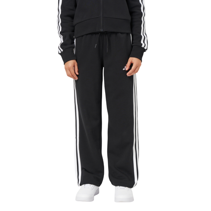 Adidas Tuta Sportiva da Bambino - Classica 3-Stripes Nera JM1490