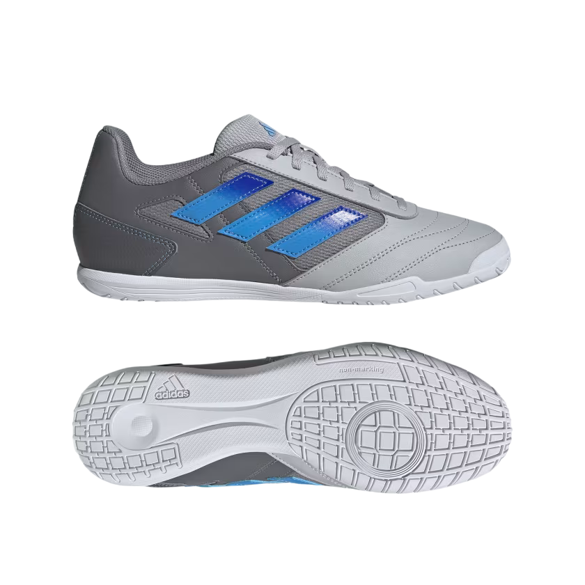 Adidas Super Sala 2 Indoor Scarpe Calcetto Uomo Grigio Blu - IE7556