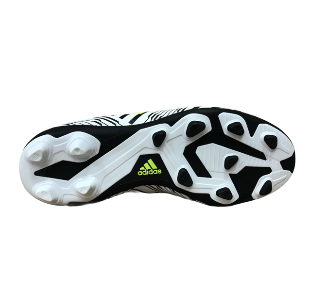 Adidas Nemeziz 17.4 FxG Scarpe Calcio Junior Bianco Nero Giallo