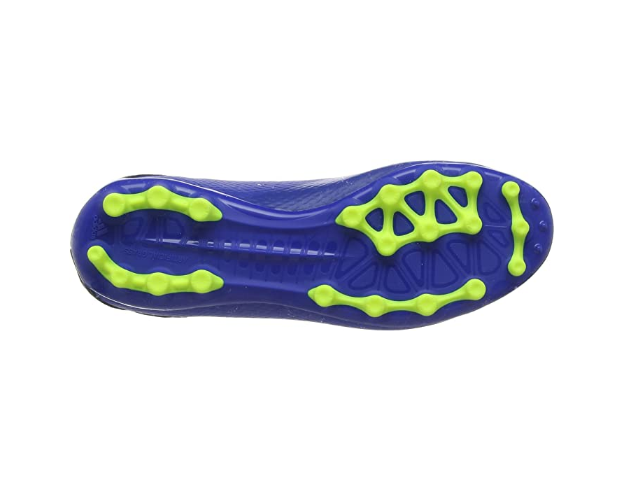 Adidas X 18.3 AG Scarpe Calcio Junior Blu Giallo Nero