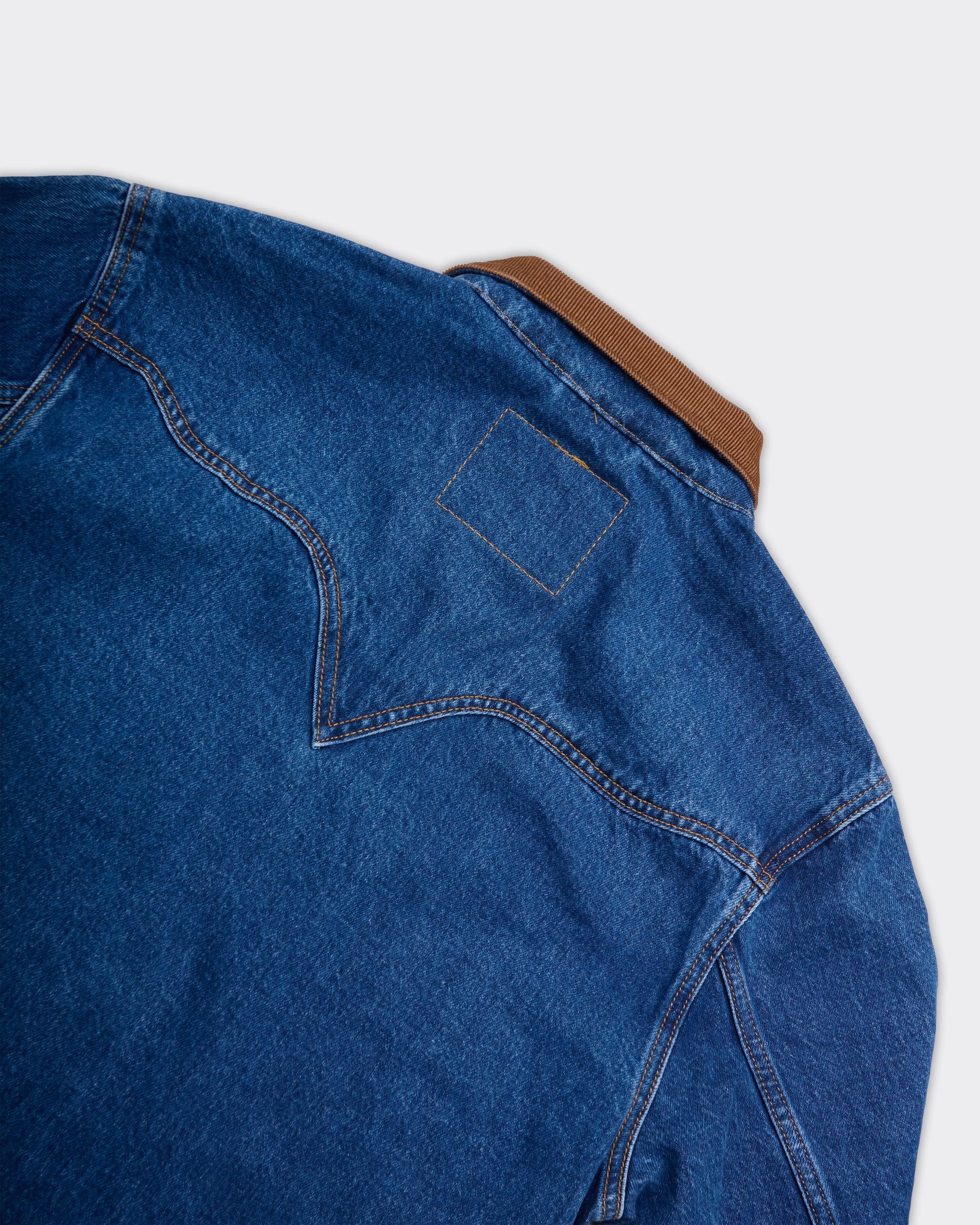 Giacca Jeans Western Shorthorn Dark Indigo