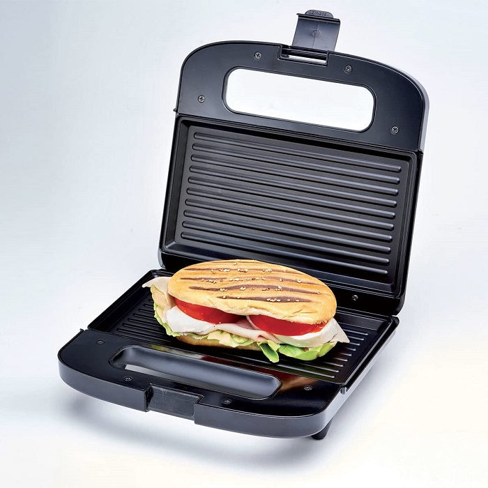 ARIETE TOAST AND GRILL COMPACT 1982 750W BISTECCHIERA PIASTRA ANTIADERENTE NERO