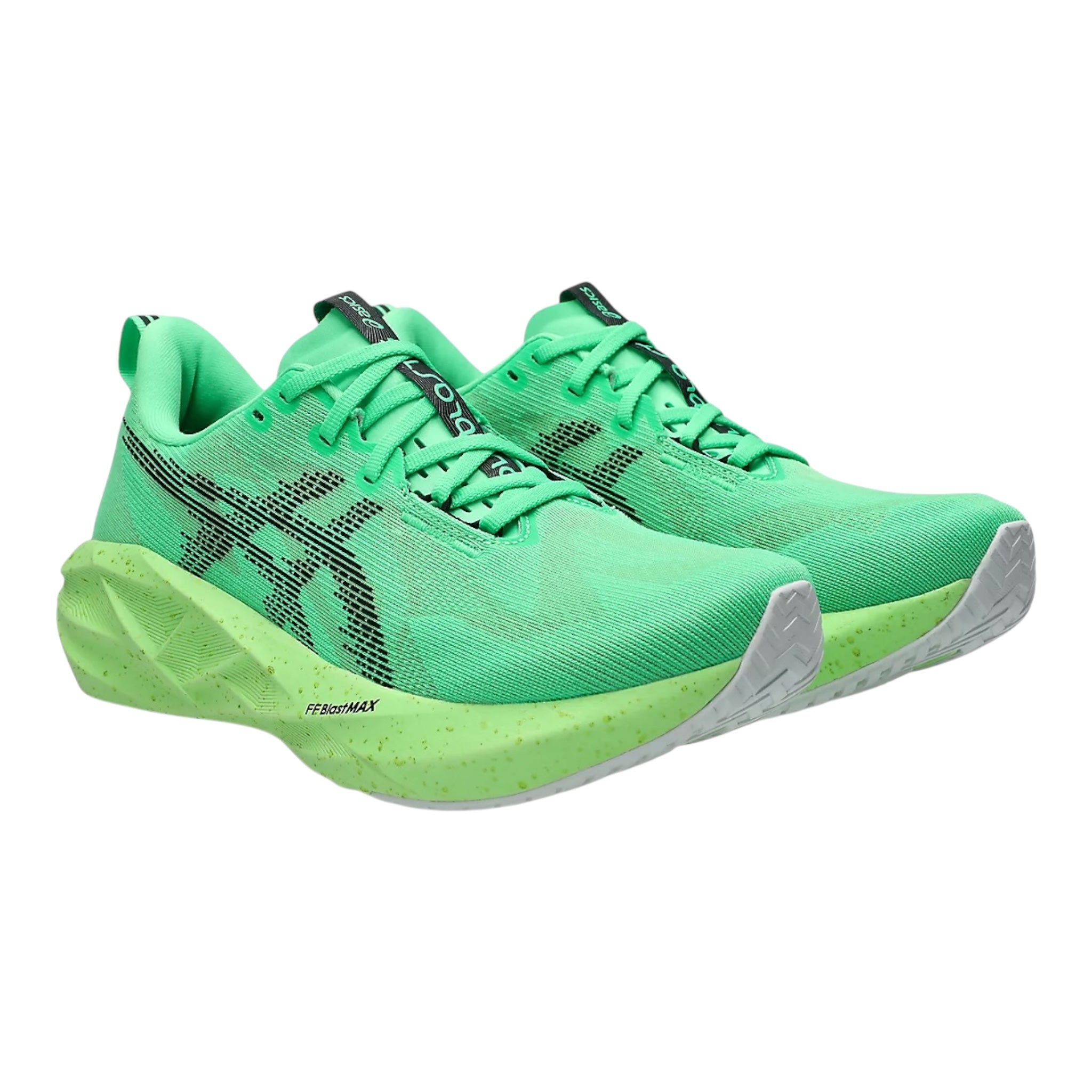 Asics Novablast 5 Ekiden Scarpa Running Uomo Verde Nero - 1011C224-300