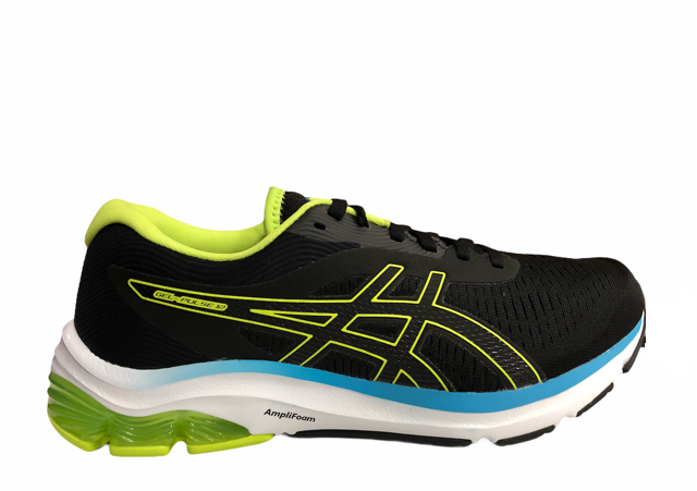 Asics Gel Pulse 12 Scarpe Running Uomo Nero Verde