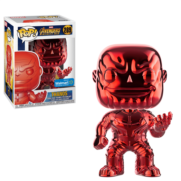 Funko Pop Marvel Avengers Infinity War 289 Thanos Special Edition Vinyl Figure