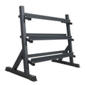 Hb Rastrelliera 3 Livelli Supporto Rack Porta Manubri Pesi Palestra Espositore