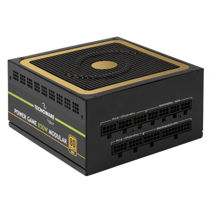 Tecnoware Alimentatore Pc 850W Power Game Modul. Gold 80 + Fal850Pgm