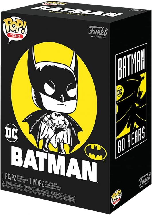 Funko Pop Tees The Batman Dc Detective Comics Tee Box Sun Faded + T-Shirt Size M