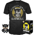 Funko Pop Tees The Batman Dc Detective Comics Tee Box Sun Faded + T-Shirt Size M