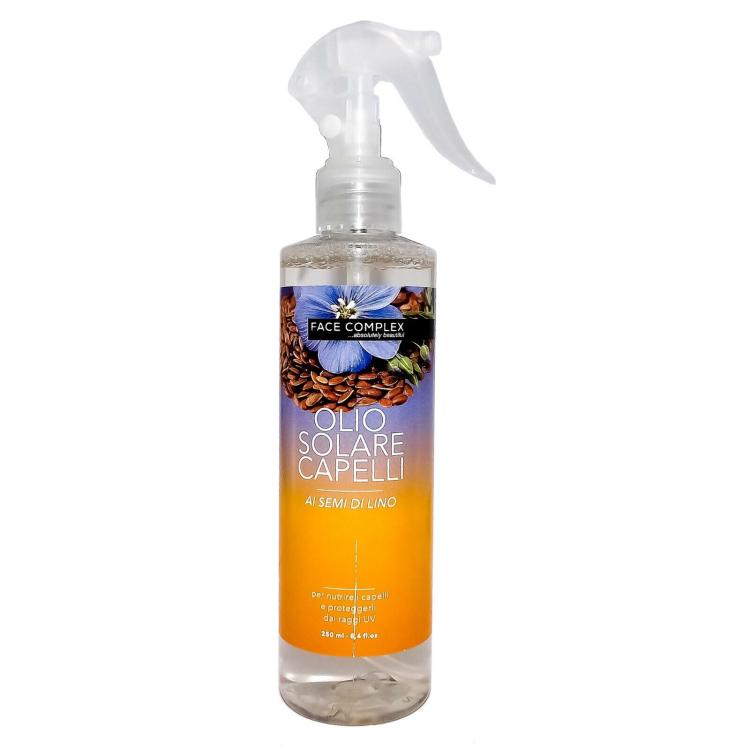 Face Complex Olio Solare Capelli Semi Di Lino Con Olio Di Jojoba E Cocco 250 Ml