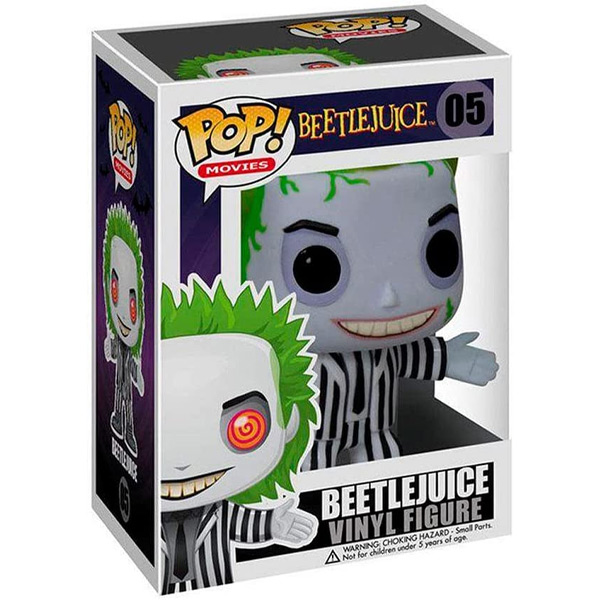 Funko Pop ! Movies Beetlejuice - (05) Beetlejuice Figure Vinyl Da Collezione