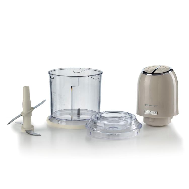 ARIETE TRITATUTTO VERTICALE 0438 VINTAGE 2 VELOCITÀ LAME IN ACCIAIO 600ML 400W