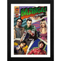 ABYSTYLE - THE BIG BANG THEORY (BAZINGA) POSTER INCORNICIATO STAMPA CON CORNICE