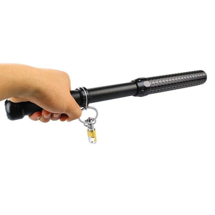 Torcia Tattica Militare 80000W Ricaricabile Zoom a forma di Bastone Randello