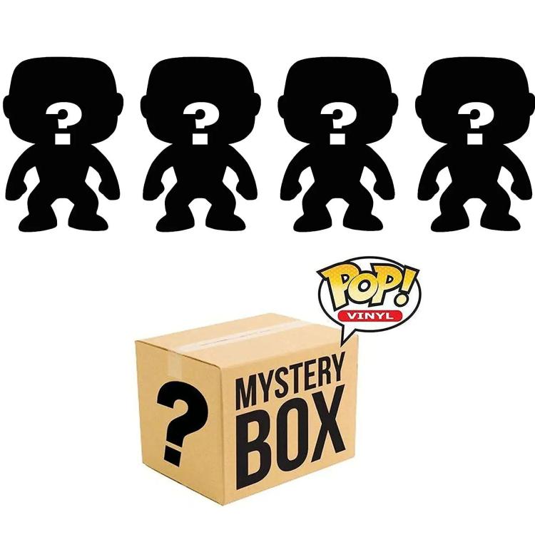 Mystery Box 4Pz Funko Pop! (Genere: Serie Tv / Film) Prodotti Nuovi A Sorpresa