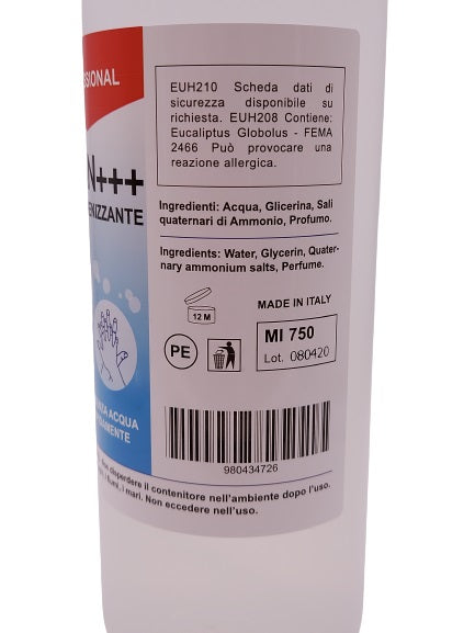Professional Clean++ Spray Igienizzante 750Ml X2 Ambienti Casa Tessuti Superfici