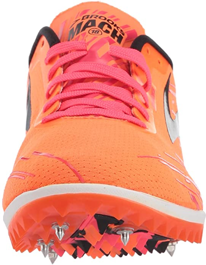 Brooks MACH 18 Scarpe Chiodate Pista Uomo Arancio 110237
