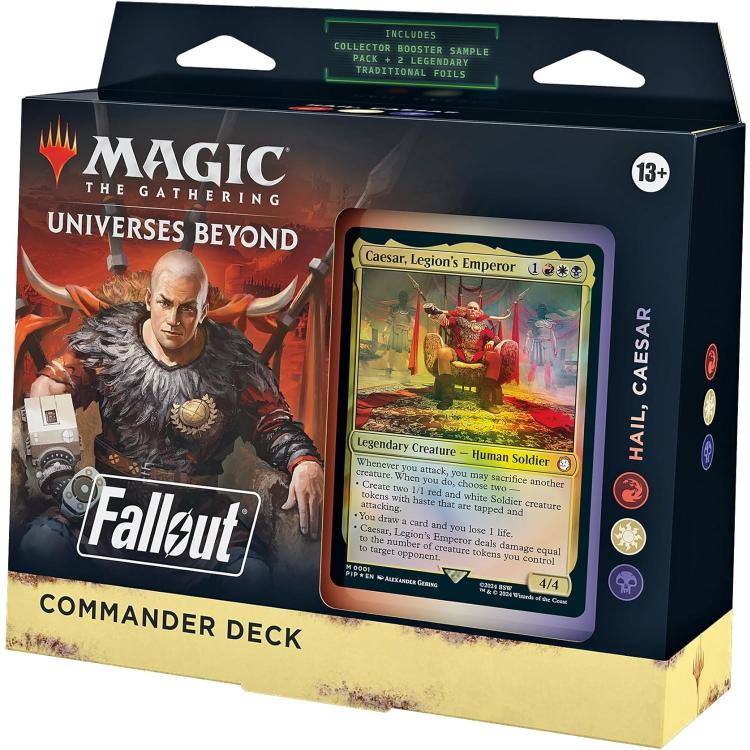 Magic The Gathering: Univers Beyond "Fallout" Set Completo 4 Commander Deck  Eng