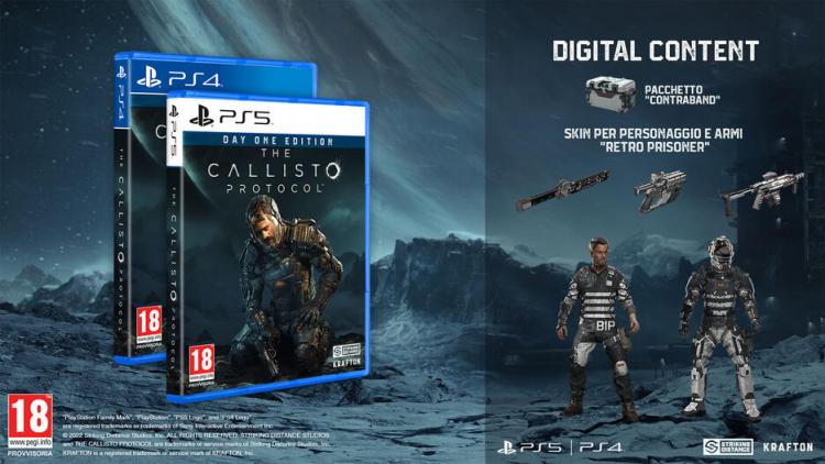 The Callisto Protocol Day One Edition Xbox One Gioco Italiano Nuovo Eu Pal