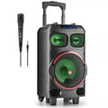 Ngs Cassa Amplificata Trolley Speaker Bluetooth Microfono Karaoke Wild Dub Zero