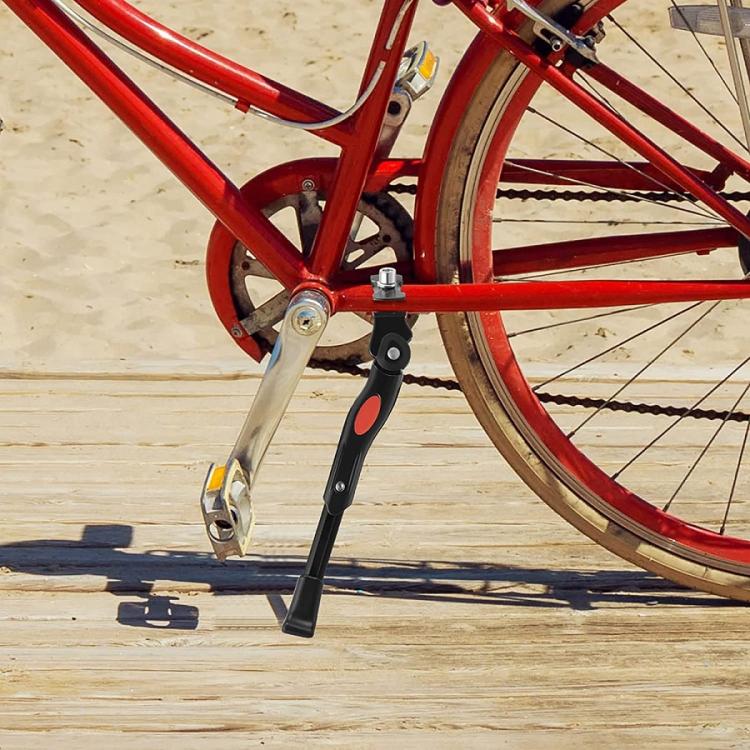 Cavalletto Bici Regolabile Supporto Laterale Mtb Bicicletta Ruota 24"/26"/27"