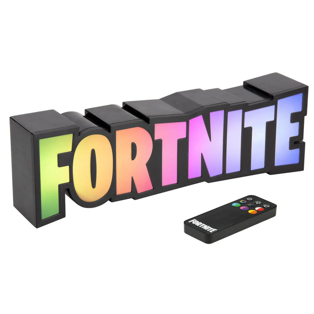 Paladone Lampada Fortnite Logo Light Lampada Luce Led Notturna + Telecomando