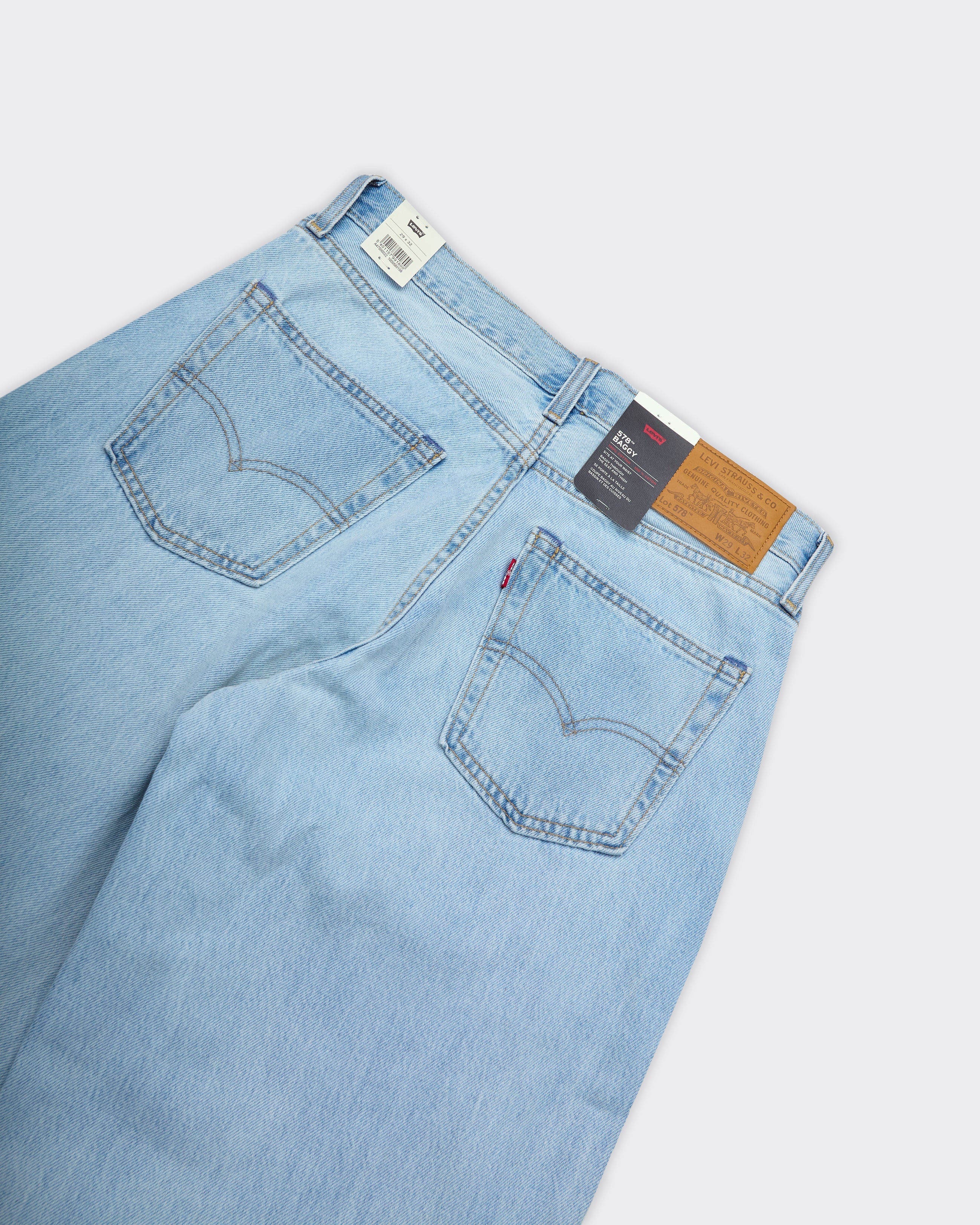 Jeans 578 Baggy 'Bags To Richies' Light Indigo