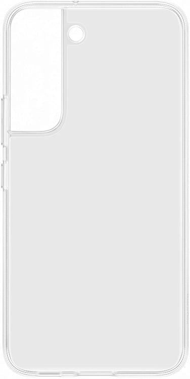 Samsung Silicone Cover Galaxy S22 Cellulare Custodia Trasparente Morbida Clear