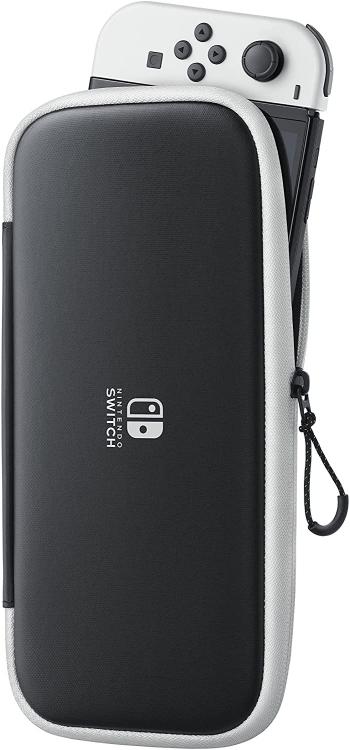 Nintendo Switch Oled Kit Custodia + Pellicola Protezione Accessori Cover Gaming
