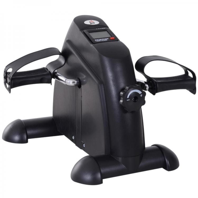 Mini Cyclette Da Casa Fitness Per Braccia E Gambe Pedaliera Regolabile Digitale
