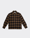Overshirt Sacastor Check Marrone/Nera